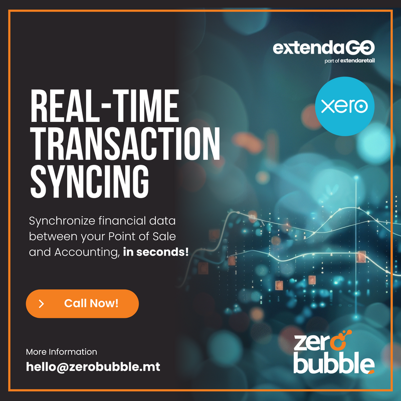 Unlock Retail Efficiency: Fast & Seamless Xero Accounting Integration with ExtendaGo Point of Sale (POS) in Malta