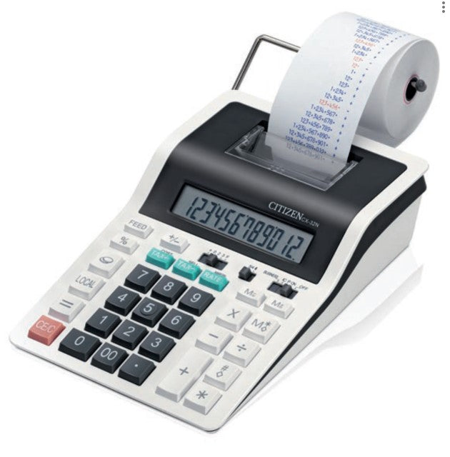 Citizen CX-32N Calculator with printer